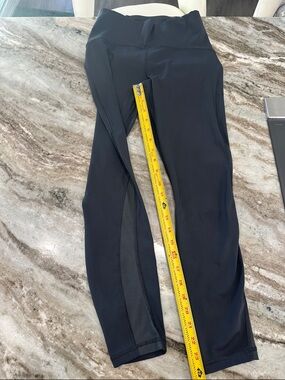 lululemon athletica train time 7/8 dark grey